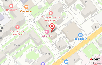 IT-компания Информационные решения на улице Дмитрия Донского на карте