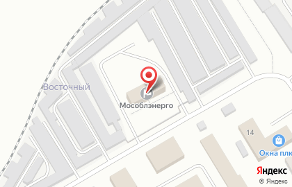Производственное отделение Рошаль Мособлэнерго в Транспортном проезде на карте