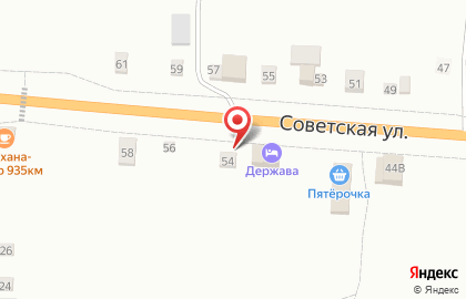 Киоск по продаже рыбы на Советской улице на карте