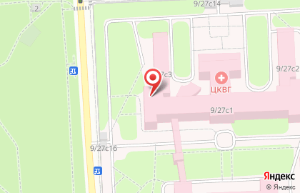 Главный клинический военный госпиталь, ФСБ РФ на карте