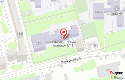 Новосибирский педагогический колледж №2 на карте