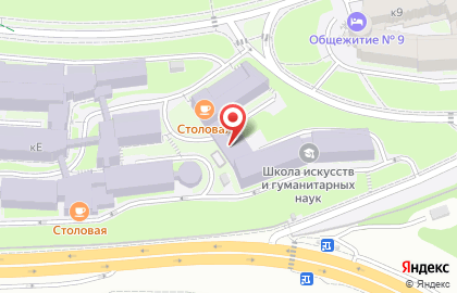 ДВФУ, Дальневосточный федеральный университет на карте