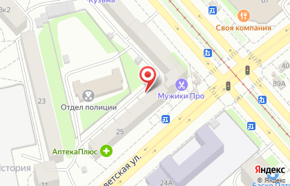 Магазин Ткани в Екатеринбурге на карте