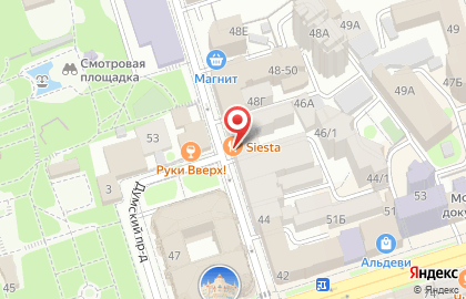 Бутик Вино & Крепыш в переулке Семашко на карте