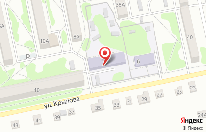 Колокольчик на улице Крылова на карте