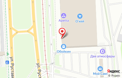 Кафе Суши-Маркет в Калининском районе на карте