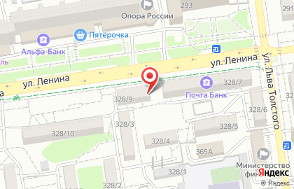 Парикмахерская Магия на улице Ленина на карте