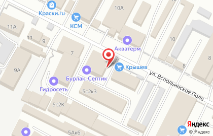 Салон сантехники Мarka Ванны & Мебель в Кировском районе на карте