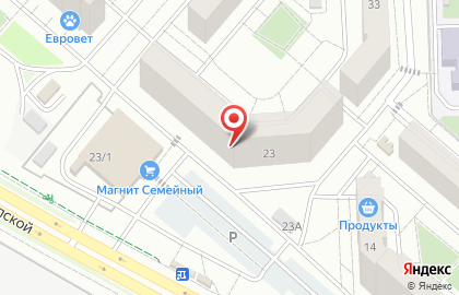 Кондитерская Лакомый мир в Кировском районе на карте