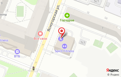 Киберспортивный клуб Colizeum на Ясногорской улице на карте