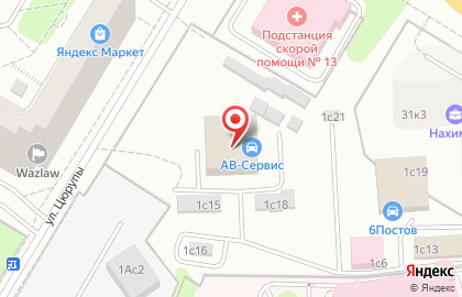 Автосервис по ремонту АКПП ATCM Group на улице Цюрупы на карте