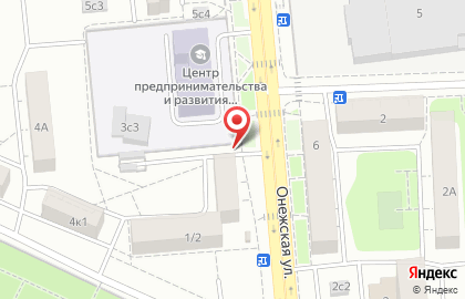 SP на Онежской улице на карте