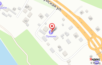 Гостевой дом Орешек на карте