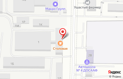 Завод ОМП в проезде Гаражном на карте