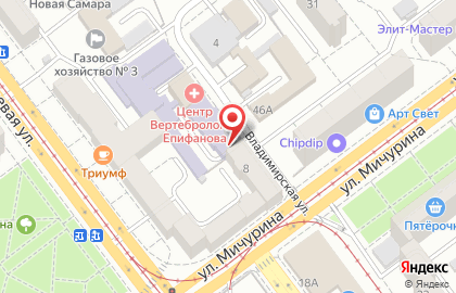 ЕДИНАЯ СЛУЖБА ЭВАКУАЦИИ на Владимирской улице на карте