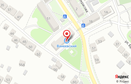 Магазин Растяпино на улице М.Горького на карте