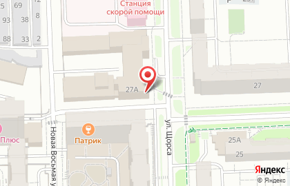 Супермаркет Магнит в Ижевске на карте