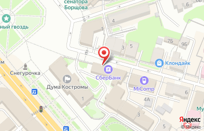 Банкомат СберБанк на улице Свердлова, 2 на карте