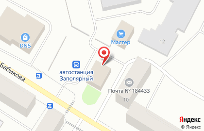 Магазин канцелярских товаров Пифагор на улице Бабикова на карте