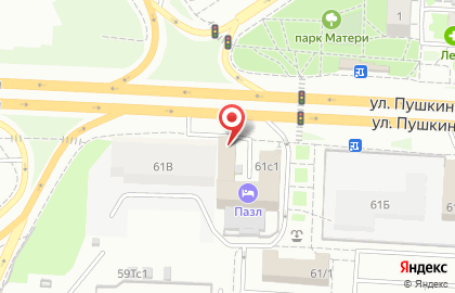 Клиника восстановительного лечения Sante на улице Пушкина на карте