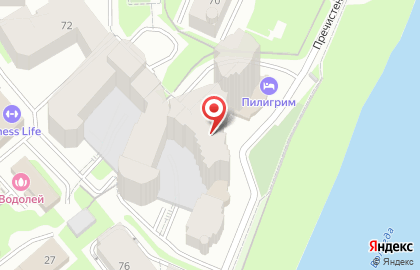 Частное охранное предприятие Гарант на Пречистенской набережной на карте