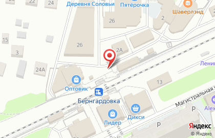 Киоск по продаже театральных билетов на карте