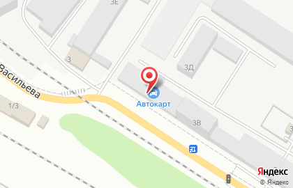 Оптово-розничная компания на улице Василия Васильева на карте