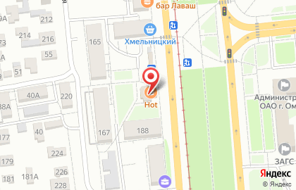 Евросеть на улице Богдана Хмельницкого на карте
