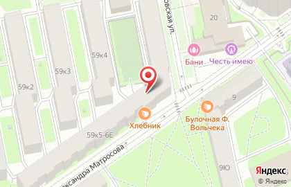 Белорусские продукты на Лесном проспекте на карте