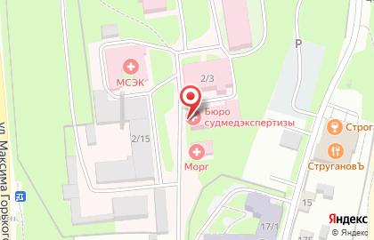 Псковское областное бюро судебно-медицинской экспертизы в Пскове на карте