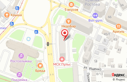 ОАО Банкомат, АКБ Абсолют Банк на проспекте Сельмаш на карте