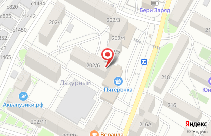 Основной на карте