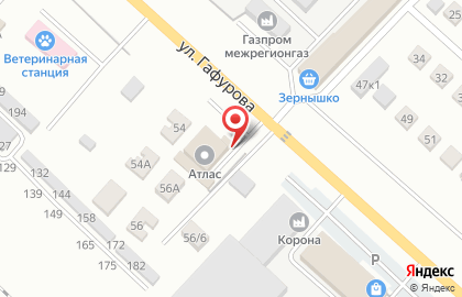 Торговый комплекс Атлас на карте