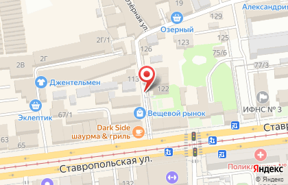 Центр документации новейшей истории Краснодарского края на карте