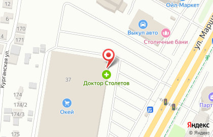 Банкомат Уралсиб на улице Маршала Жукова, 37 на карте