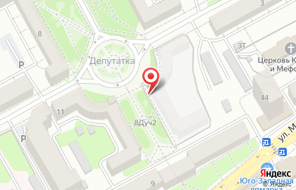 Супермаркет Пятёрочка на Депутатской улице на карте