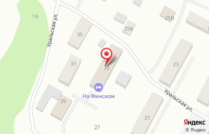 Гостиничный комплекс На Финском на карте