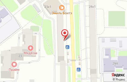 Фирменный салон МегаФон на Интернациональной улице, 23 к 1 на карте