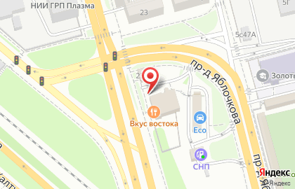 Ресторан Вкус Востока на улице Циолковского на карте