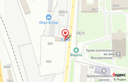 Автосервис в Москве на карте
