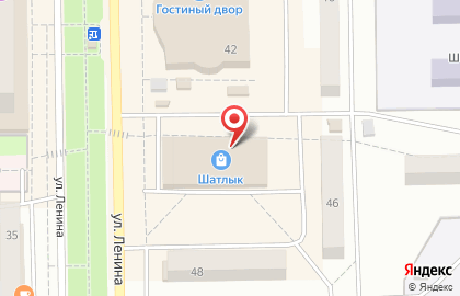 Магазин разливных напитков Пивная пристань на улице Ленина на карте