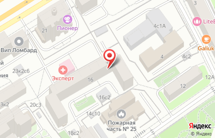 Объединенная диспетчерская служба Жилищник района Дорогомилово на Студенческой улице, 16 на карте