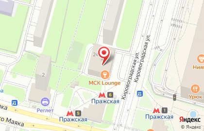 Кальянной МСК Lounge в Чертаново на карте