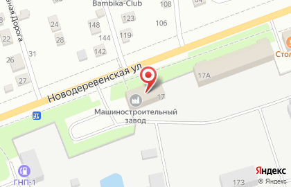 Cemex на Новодеревенской улице на карте