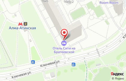 Сити Отель в Москве на карте