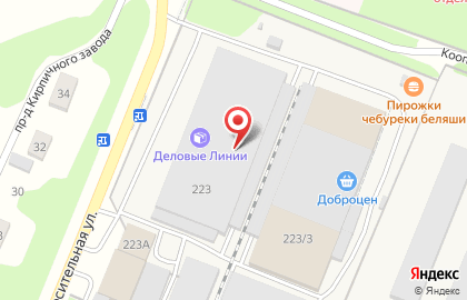 Деловые Линии на карте