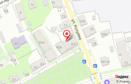 Палитра в Костроме на карте