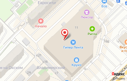 Студия загара и красоты Ultra в Советском округе на карте