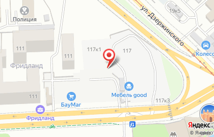 Универсальное ателье Модистка на карте