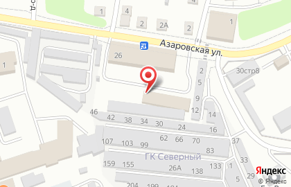 Мастерская по ремонту мебели на бис на Азаровской улице на карте